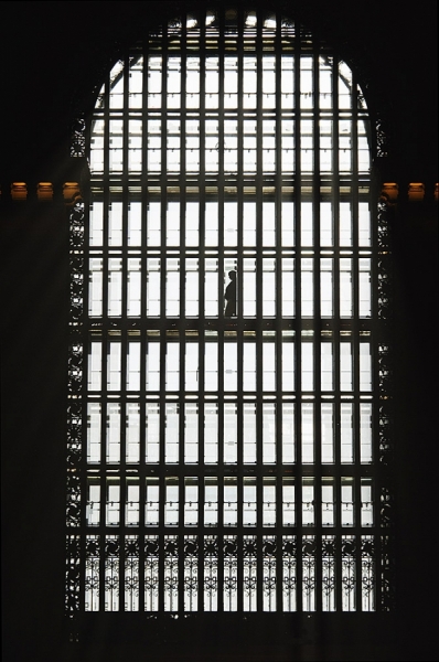 Photograph Mitchell Funk Window Grand Central on One Eyeland